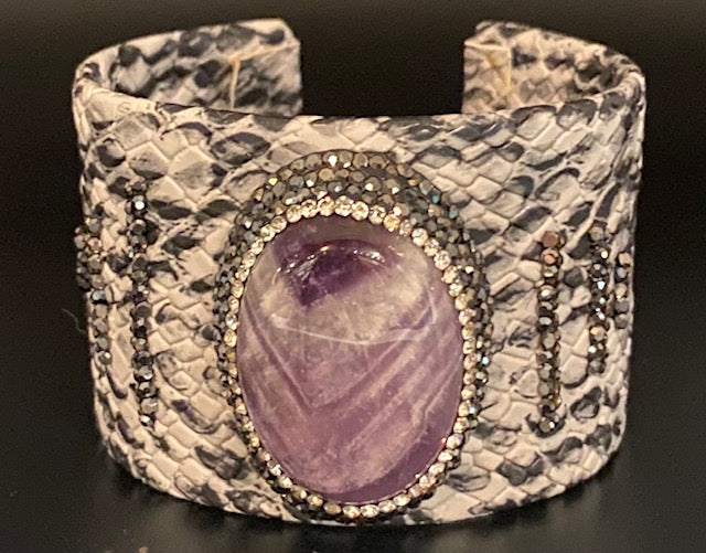 Stone Cuff Bracelets