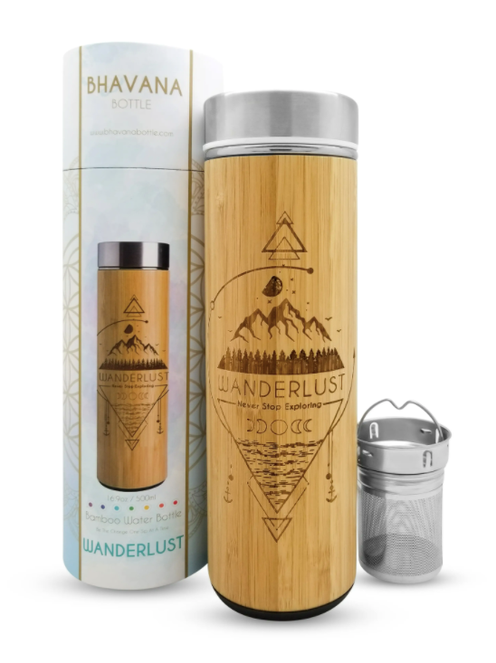 Bamboo Tumbler Wanderlust 17.9oz