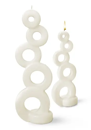 Alusi Multiflame Candle Soma White