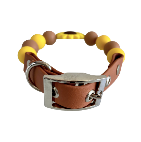 Sunflower Dog Collar