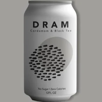 Dram Black Tea Sparkling Water Lavender & Lemon Balm