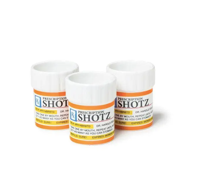 The Prescription Shot Glass Set