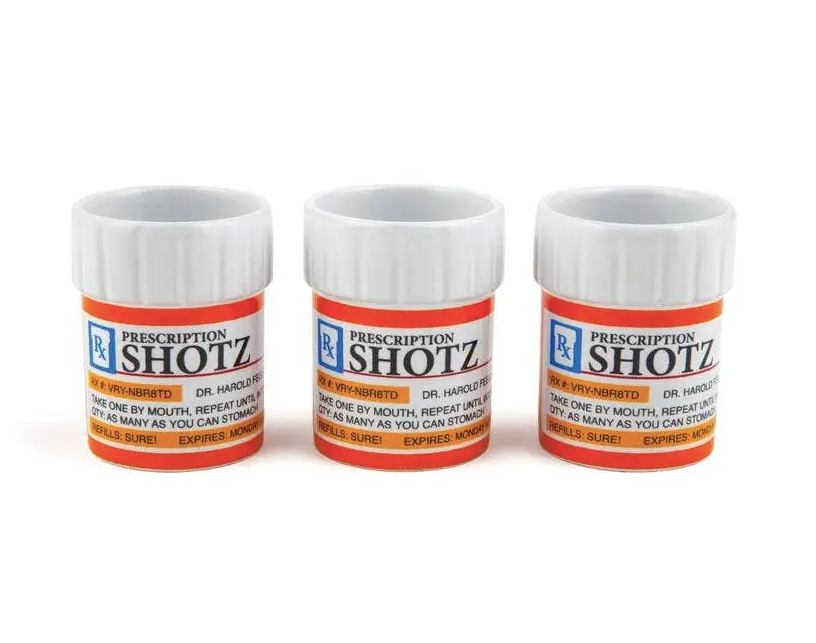 The Prescription Shot Glass Set