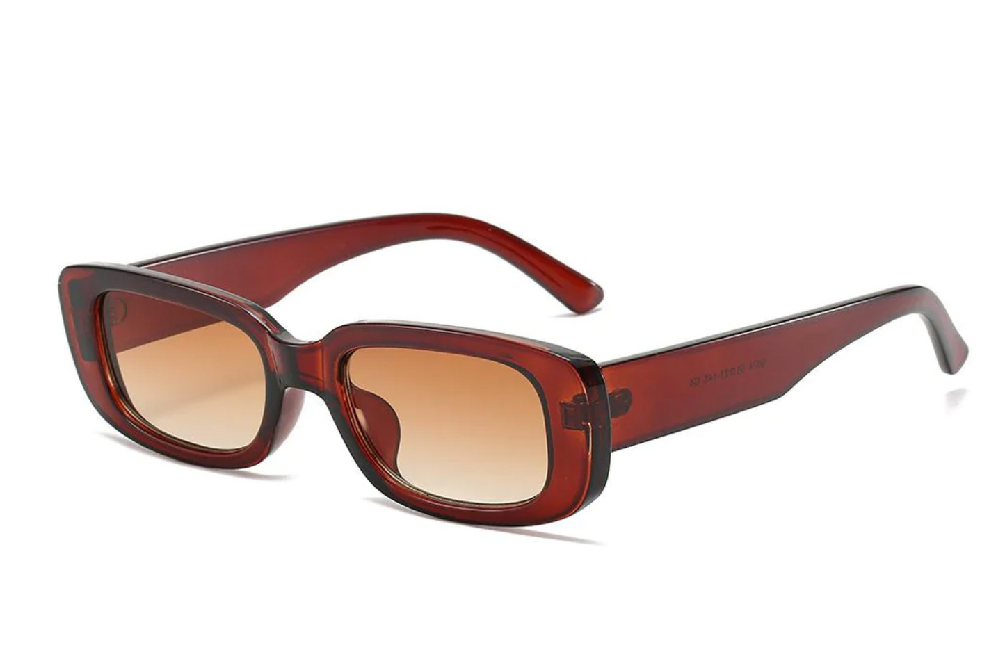 Hinged sunglasses box