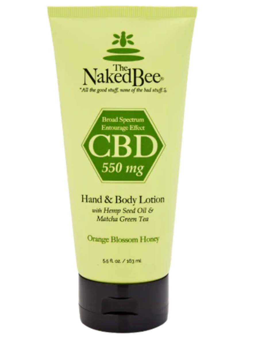 Orange Blossom Honey 550 mg Broad Spectrum CBD Hand & Body Lotion