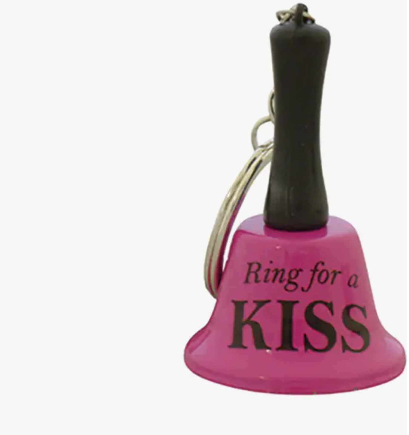 Keychain Bell - Ring For A Kiss - Novelty Gifts