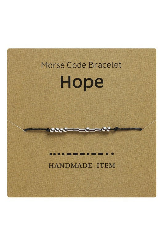 Morse Code Bracelet