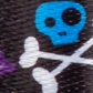 Pirate Skull and Cross Bones Dog Collar  Large
