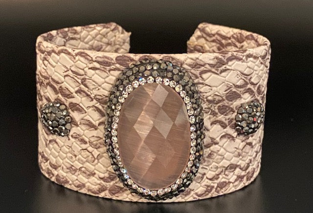 Stone Cuff Bracelets