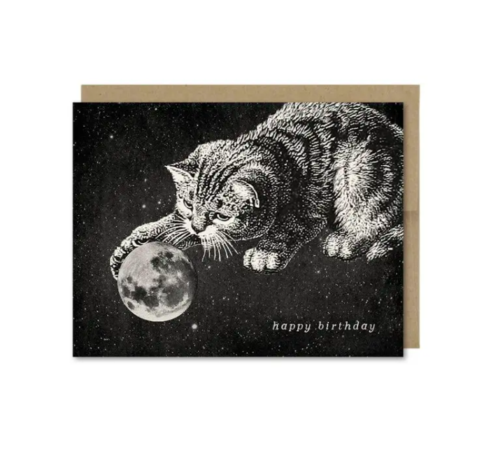 Happy Birthday Mooncat Card