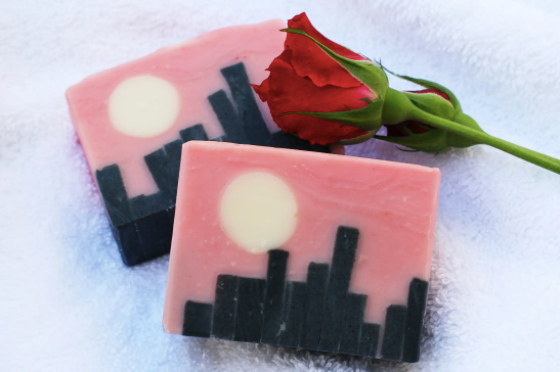Organic Pink Sky Soap