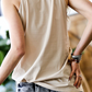Latte Rainbow Lips Tank Top