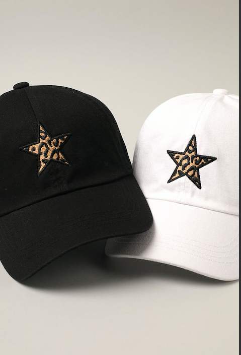 Star Embroidery Baseball Cap