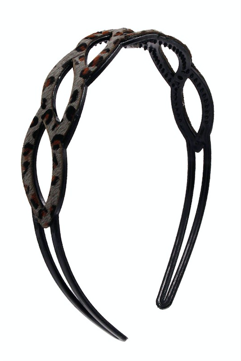 Double Strand Animal Print Headband