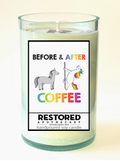 Before and After Coffee – Soy Candle