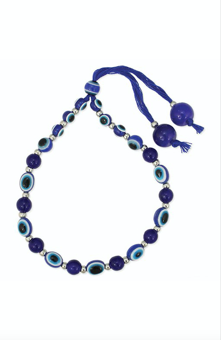 Mystical Blue Eye Bead Pull Bracelet