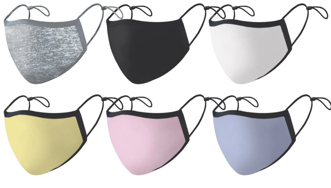 Color Silver Ion Antibacterial Mask Asmt with Holder Strap