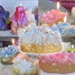 Exclusive Gold Dipped Crystal Candles