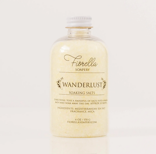 Wanderlust Soaking Salts