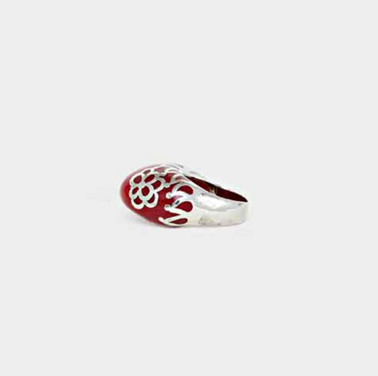 Red Mushroom Ring