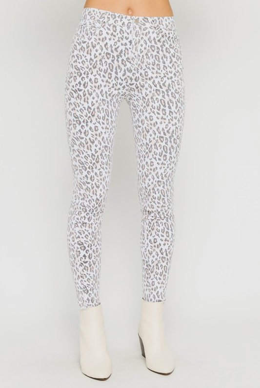 Blush Leopard Pants