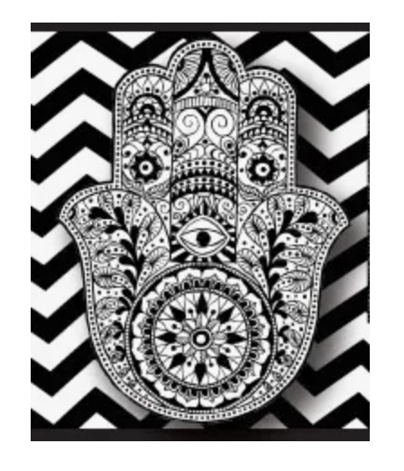 Magnet Jumbo BODY & SOUL Hamsa Hand