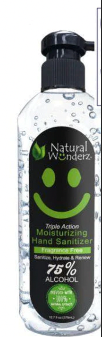 Natural Wonderz - Hand Sanitizer Fragrance Free