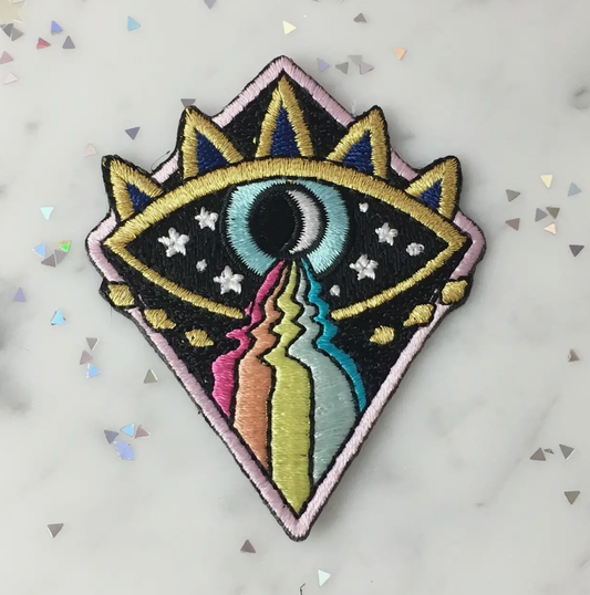 Cosmic Evil Eye Rainbow Patch