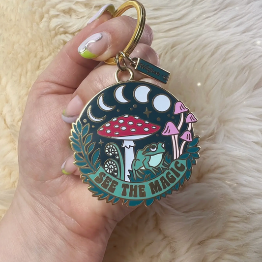 See the Magic Enamel Keychain