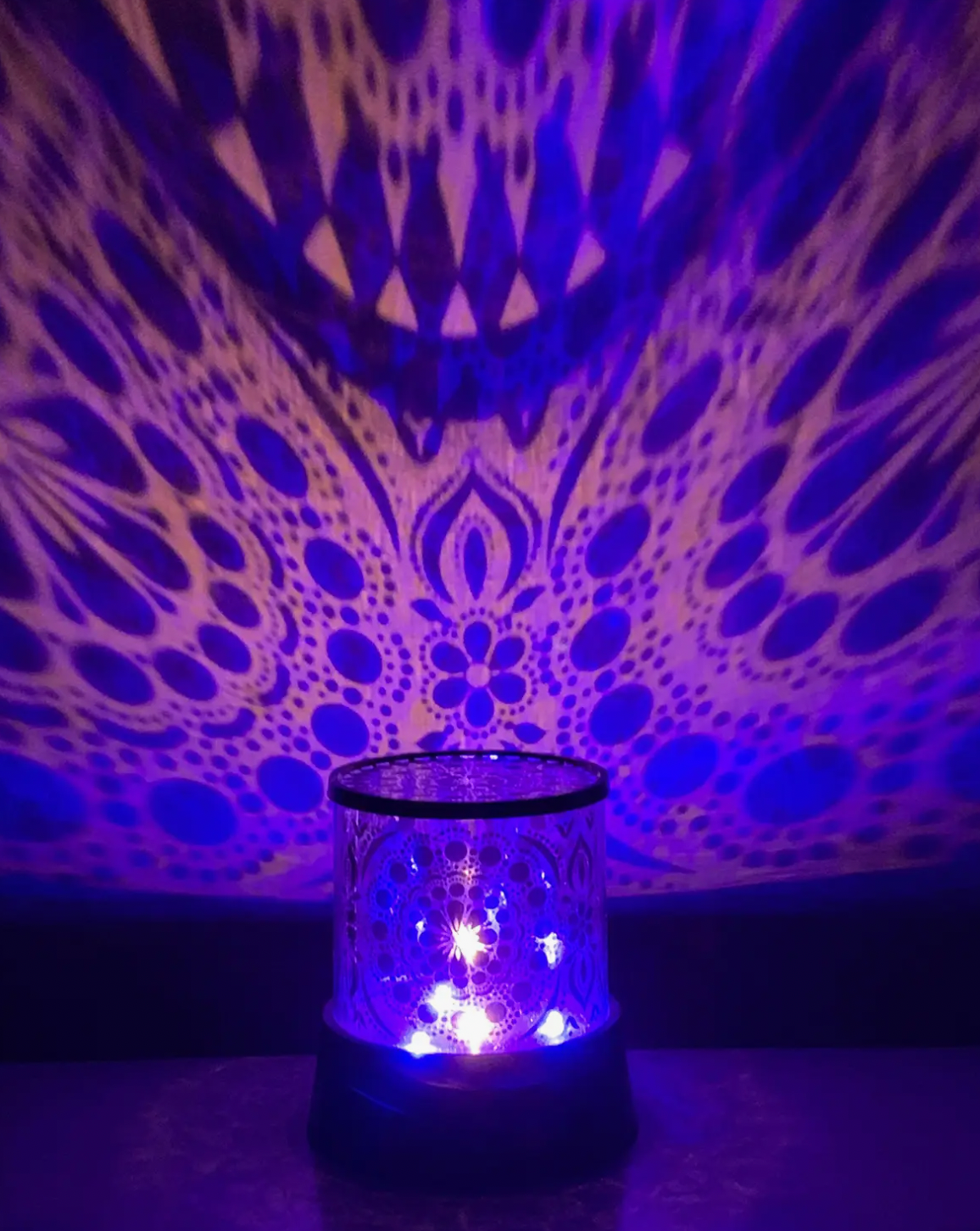Mandala LED Projection Light
