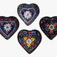 Valentines Day Special - Navy Heart Dish Dantel pattern