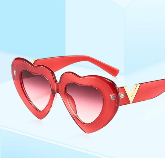 Large frame love Sunglasses