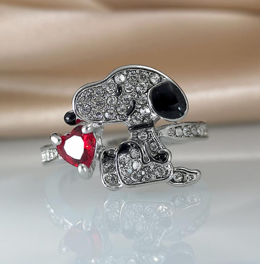 Cartoon Cute Snoopy Ring