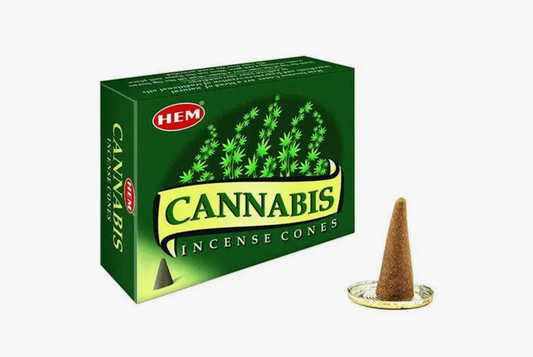 Cannabis Hem Incense Cones