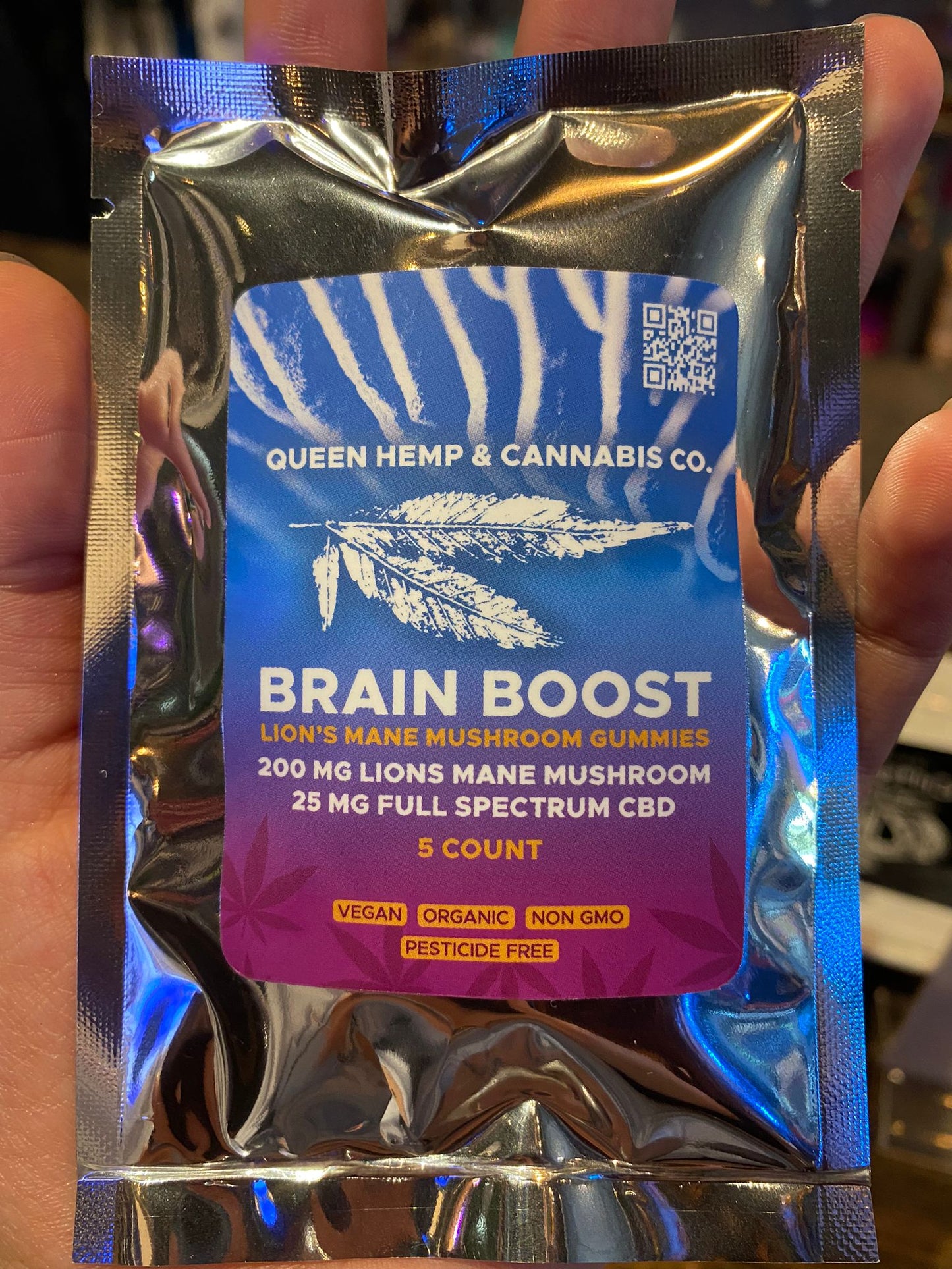 BRAIN BOOST 5 COUNT (In Store PICK UP ONLY)