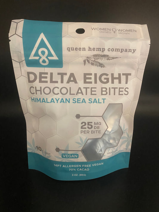 D8 Chocolate Bites Sea Salt 10ct (Store Pick Up Only)