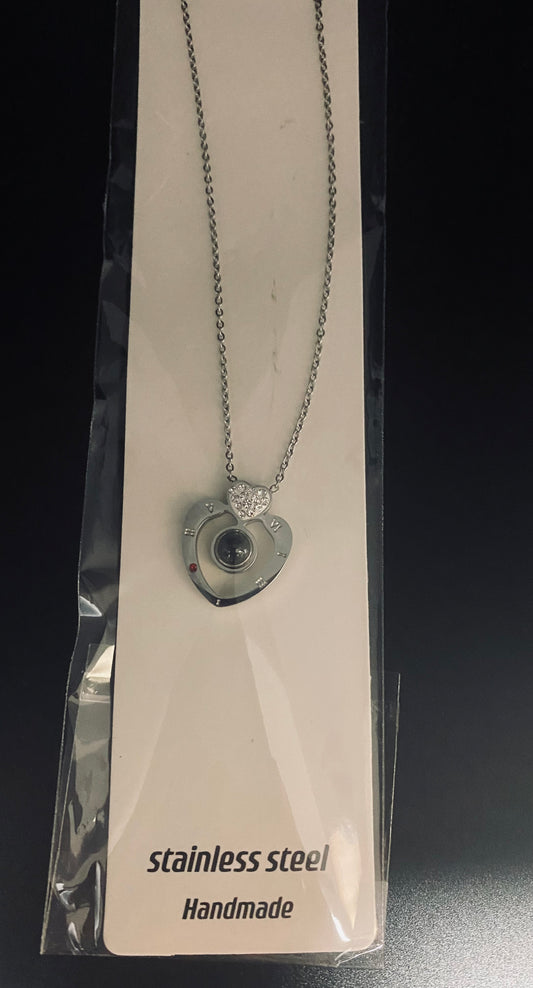 Eye Heart Necklace