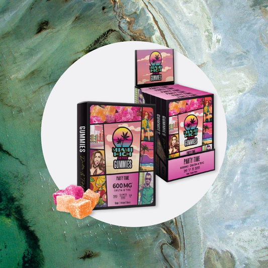 Miami High Gummies 600MG Delta 8 (In Store PICK UP ONLY)