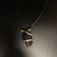 Spiral stone necklace
