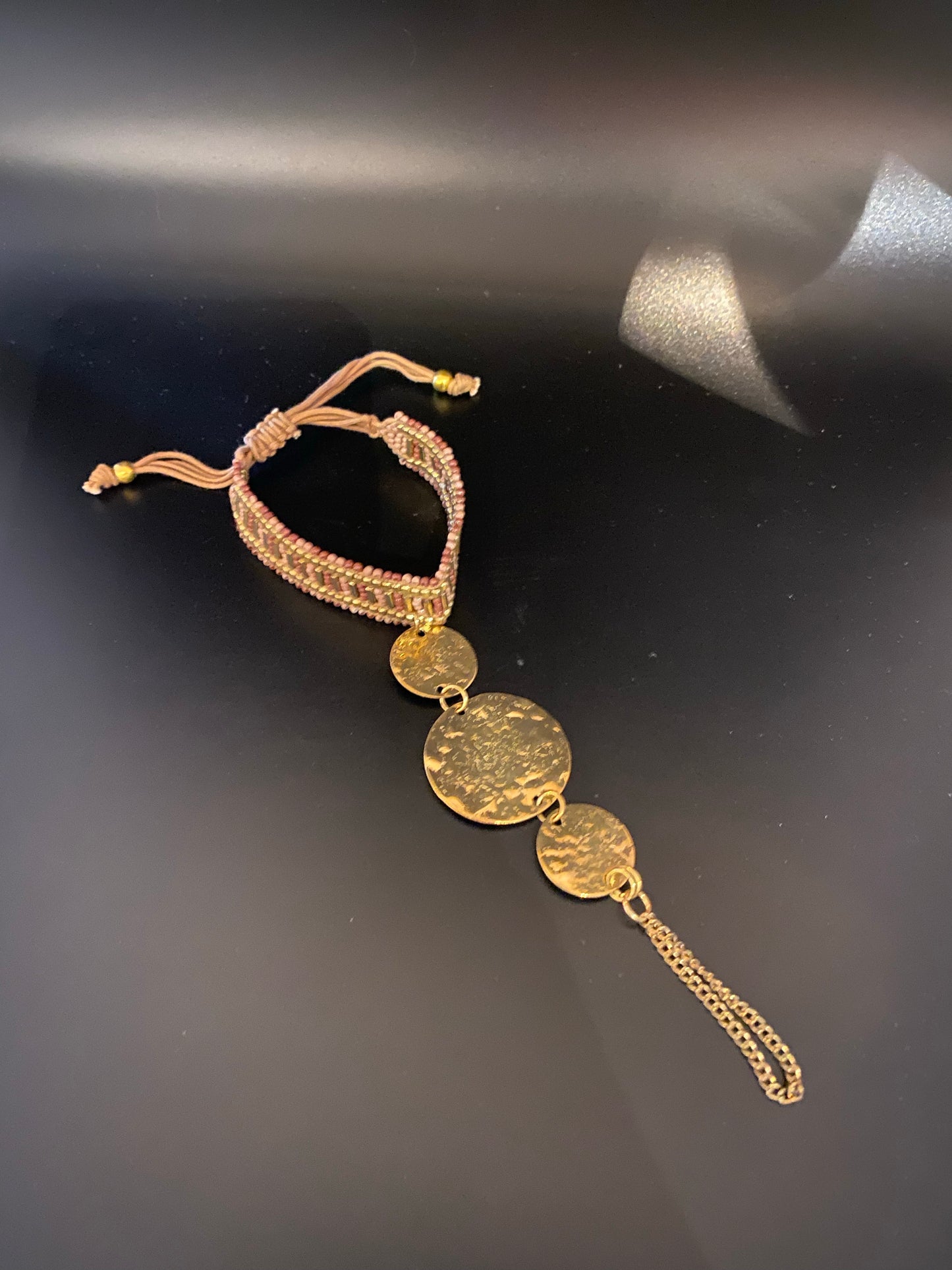 Indie hoop inspired Bracelet