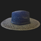 Black Boho Straw Hat