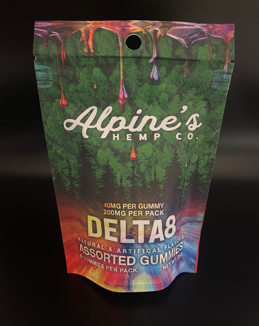 Alpine's Delta 8 Gummies 5 pack (In store pick up ONLY)