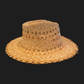 Crochet Raffia Pattern Hat