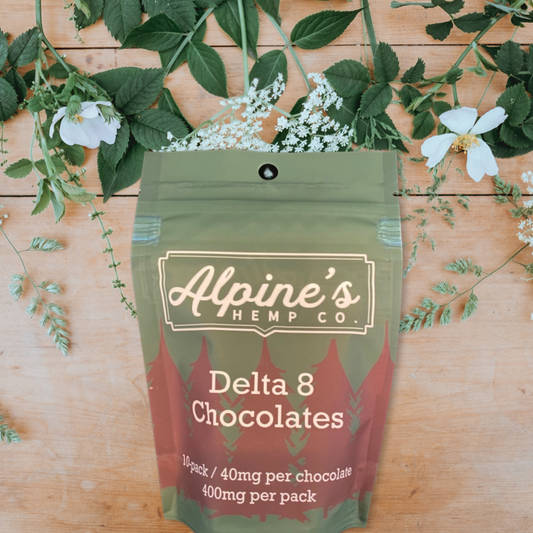 Alpines Delta 8 Chocolates (In Store Pick Up Only)