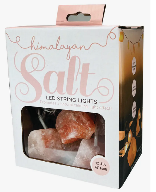 Himalayan Salt String Light- 12 Salts
